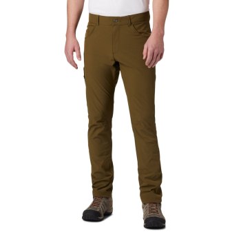 Columbia Outdoor Elements Stretch, Pantalones Verde Oliva Para Hombre | 962178-DFH